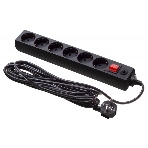 Сетевой фильтр Buro 600SH-16-5-B 5 м, 6 розеток, черный, коробка, фото10