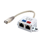 Разветвитель NCA-SP-02 FTP 1 порт RJ45 (T568A/T568B) -> 2 порта RJ45 10/100 BASE-T, фото2
