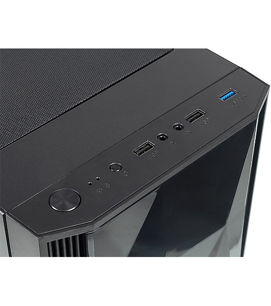 Компьютерный корпус Aerocool/Formula F-3401 (V1) черный без БП ATX 3x120мм 2xUSB 2.0 1xUSB 3.0 audio bott PSU