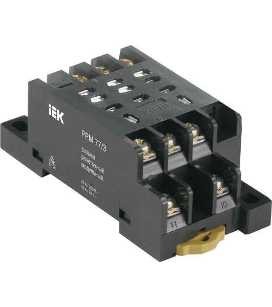 Разъем РРМ 77/4 IEK RRP10D-RRM-4