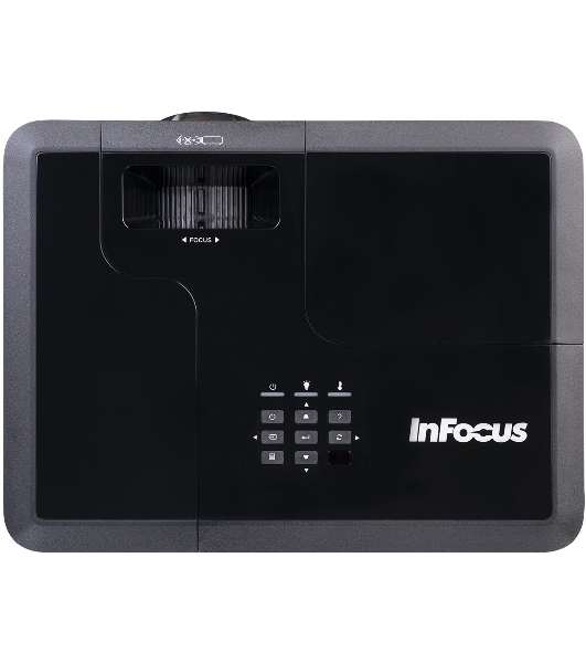 Проектор INFOCUS IN136ST DLP, 4000 ANSI Lm,WXGA (1280x800), 28500:1, 0.521:1, 3.5мм in,Composite video, VGA, HDMI 1.4a x3 (поддержка 3D), USB-A (для SimpleShare и др.), лампа 15000ч.(ECO mode),3.5мм out, Monitor out(VGA),RS232,RJ45,21дБ, 4,5 кг.