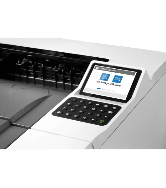 Принтер лазерный HP LaserJet Enterprise M406dn (3PZ15A), A4, ч/б, печ. до 40 стр/мин., 1200 x 1200 dpi, USB, RJ-45, Air Print, Mopria