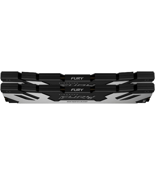 Оперативная память Kingston Fury Renegade, DDR5, 96Gb (2x48GB), 6000MHz, CL32, DIMM, с радиаторами, серебристый/черный
