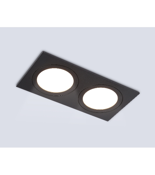 Светильник Ambrella light TN51827/2 BK черный GX53/2 max 15W 215*110*39
