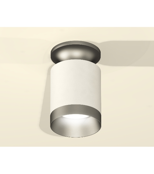 Светильник Ambrella Light XS6301160 SWH/MCH белый песок/матовый хром MR16 GU5.3 (N6904, C6301, N6133)