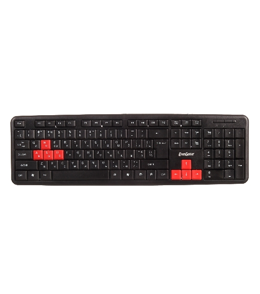 Клавиатура проводная ExeGate LY-403 (EX264080RUS), USB, черный