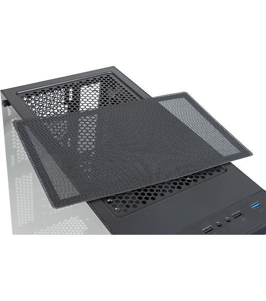Компьютерный корпус Aerocool/Formula F-3401 (V1) черный без БП ATX 3x120мм 2xUSB 2.0 1xUSB 3.0 audio bott PSU