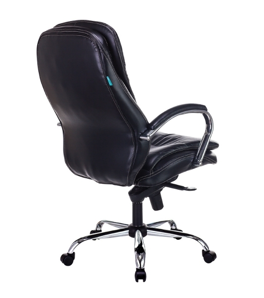 Кресло Бюрократ T-9950/BLACK-PU черный, экокожа