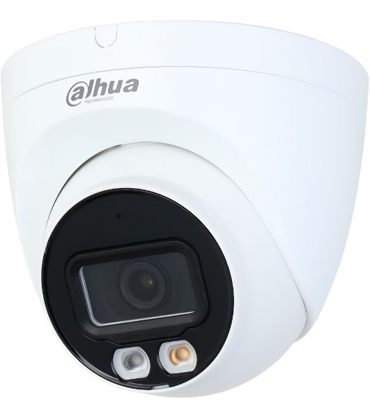 Видеокамера Dahua DH-IPC-HDW2449TP-S-IL-0360B уличная купольная IP-видеокамера 4Мп 1/2.7” CMOS объектив 3.6мм