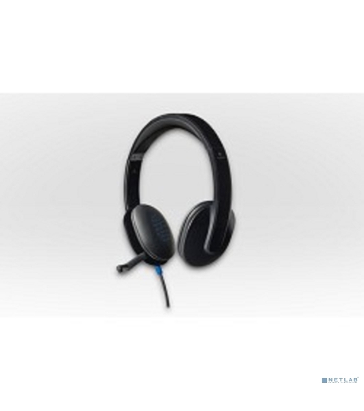 Гарнитура Logitech USB Headset H540 чёрный, проводная, USB