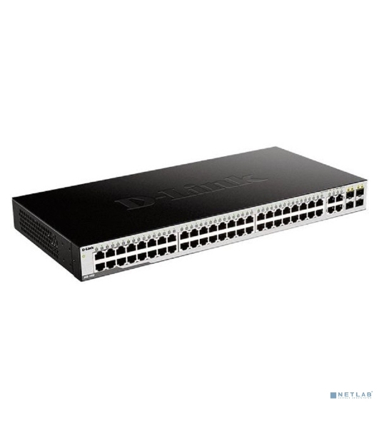Коммутатор D-Link DGS-1052/A3A, 48×1 Гбит/с + 4×1 Гбит/с Combo, неуправляемый