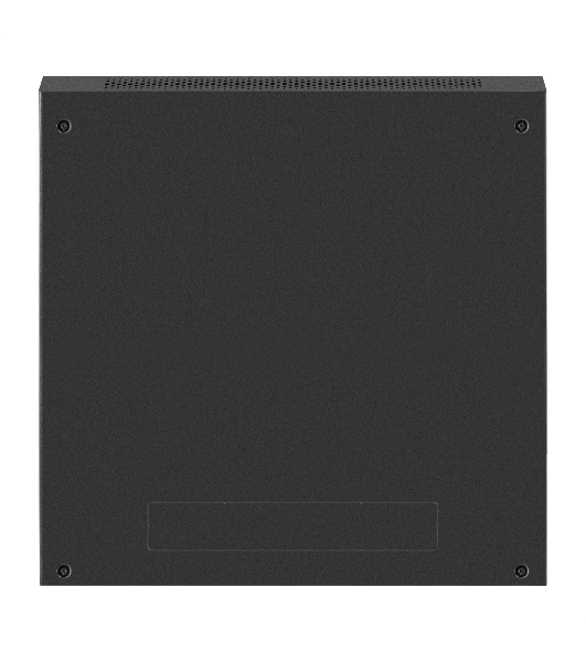 Шкаф телекоммуникационный 19' настенный 9U ExeGate EC-WM-9U.600.G.BLACK (19', 9U, 600x600x500мм (ШхГхВ), передняя дверь закаленное стекло, съемные боковые панели, пыле- и влагозащита IP23, черный RAL 9004)