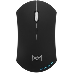 Мышь беспроводная Qumo Office Luna M74 черный, 1600 dpi, радиоканал, USB, кнопки - 6, фото4