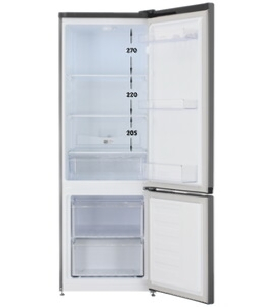 Холодильник Beko B1RCSK251G серый двухкамерный 175/65 л морозилка снизу, капельная система