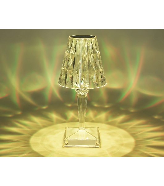 Настольная светодиодная лампа Ambrella light DE8057 CL прозрачный LED RGB 3W