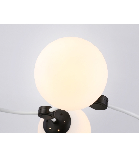 Светитльник Ambrella Light TR2546/5 WH/BK белый/черный E27/5 max 60W 950*600*450