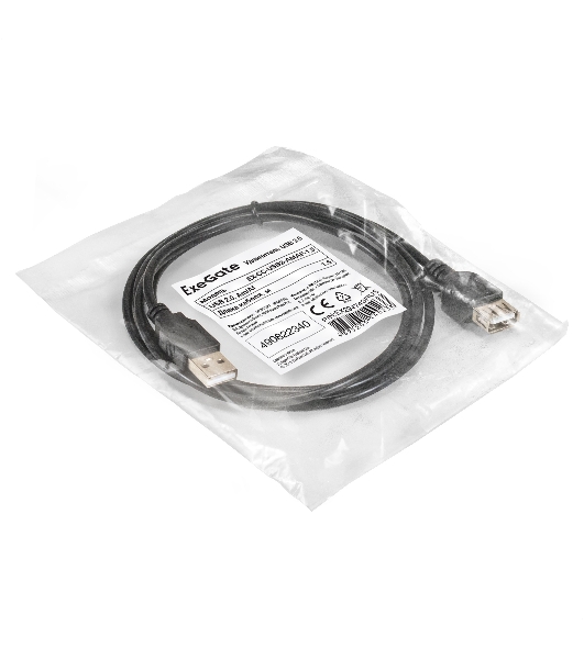 Удлинитель USB 2.0 ExeGate EX-CC-USB2-AMAF-1.5 (Am/Af, 1,5м)