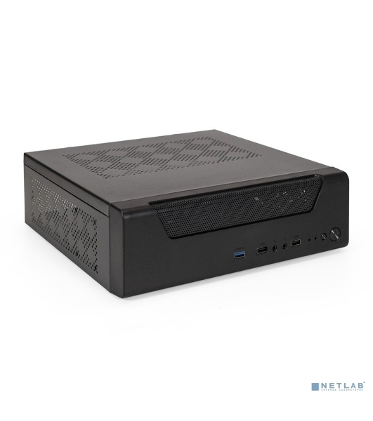 Компьютерный корпус Desktop ExeGate FL-102-TPS350 (mini-ITX, БП TPS350 с вент. 8см, 2*USB + 1*USB 3.0, аудио, черный)