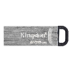 Флешка USB Kingston DataTraveler KYSON (DTKN/256GB), 256Gb, USB 3.2 Gen 1, R/W 200/60, серебристый/черный, фото15