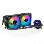 Система жидкостного охлаждения ExeGate BlackWater-240V2.PWM.RGb черный, 120 мм, алюминий, 2000 об/мин, 22 дБ, 4 pin, 220 Вт, фото11