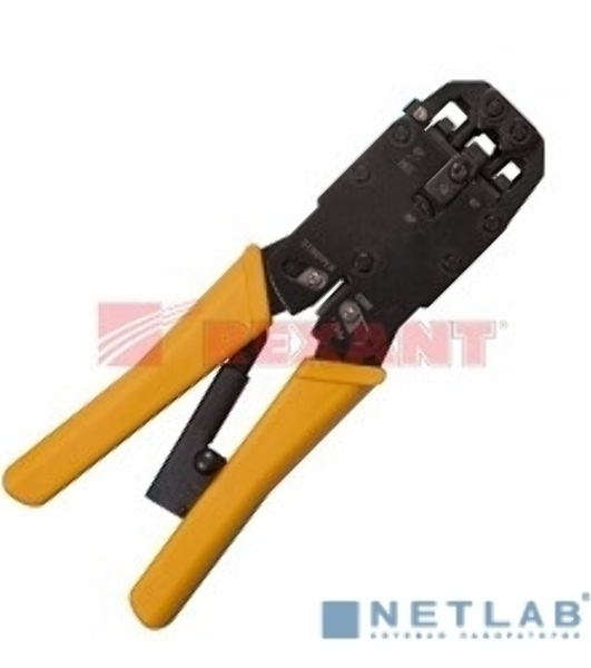 Кримпер Rexant HT-200R ТАЙВАНЬ для обжима 10P10C, 8P8C, 6P6C, 4P4C