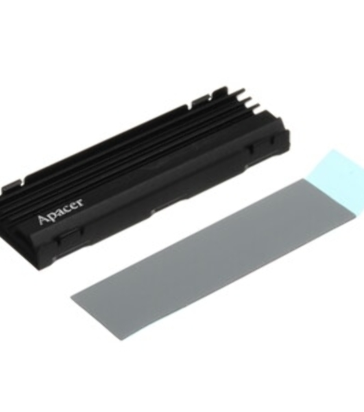 Накопитель SSD Apacer 2Tb, PCIe 4.0 x4, M.2 2280, NVMe 1.4, R/W 7400/7000, с радиатором