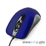 Мышь проводная Gembird MOP-400-B синий, 1000 dpi, USB, кнопки - 3, фото2