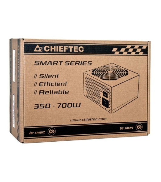 Блок питания Chieftec GPS-650A8, 650Вт, 80 PLUS, 120мм, черный