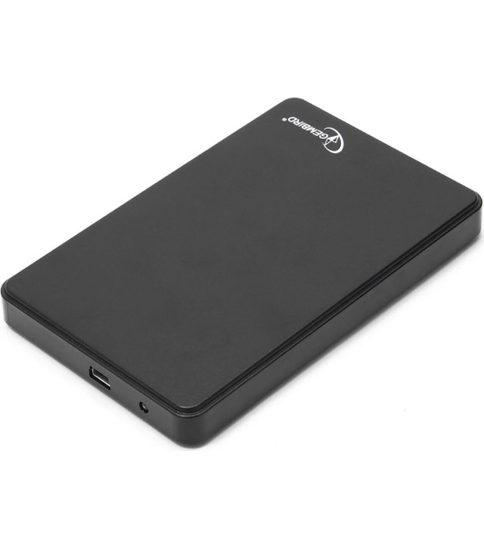 Внешний корпус для HDD Gembird EE2-U2S-40P 2.5'EE2-U2S-40P, черный, USB 2.0, SATA, пластик
