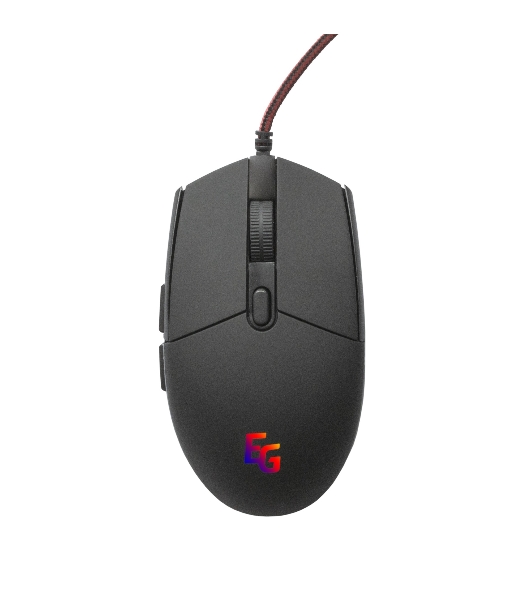 Мышь проводная ExeGate SL-9066 черный, 2400 dpi, USB, кнопки - 6