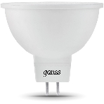 Лампа светодиодная Gauss Black 7Вт цок.: GU5.3 рефлек. 220B 4100K св. свеч. белый. нейт. MR16 (упак.: 10 шт), фото6