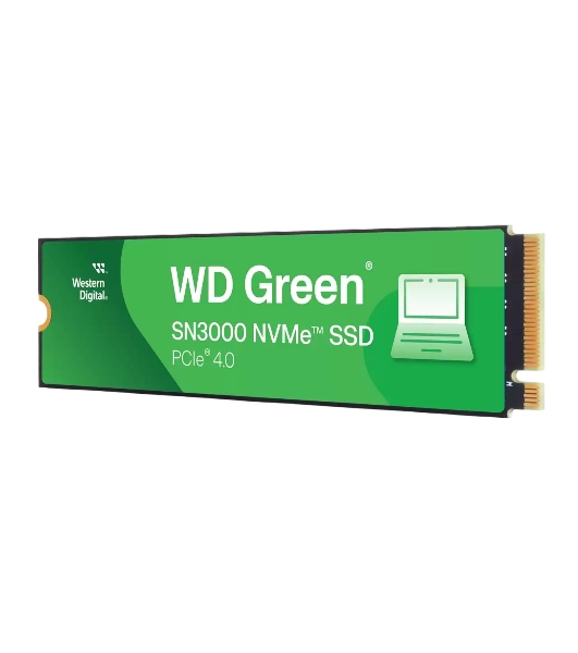 Накопитель SSD Western Digital WD Green SN3000, 1Tb M.2 2280, PCI-E 3x4, R/W - 5000/4200 MB/s