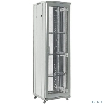 Шкаф телекоммуникационный Rexant напольный 19' 42U 600×800 мм, дверь перфорация, разборный, серый (RAL 7035), фото3