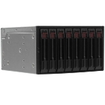 Корзина Supermicro CSE-M28SACB Mobile Rack in 2x5.25'; for 8x2.5'; HDD Hot-swap SAS3(12Gbps)/SATA, фото4