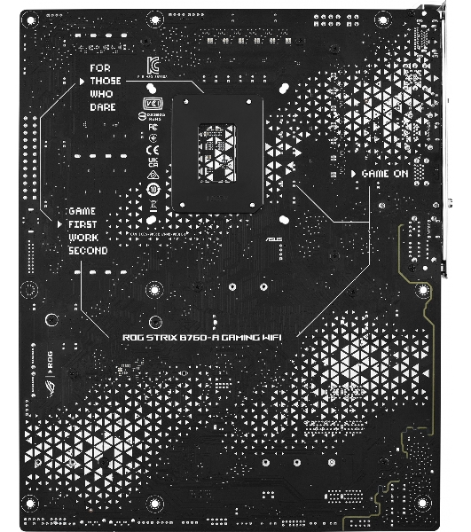 Материнская плата ASUS ROG STRIX B760-A GAMING WIFI, LGA 1700, Intel B760, 4xDDR5, 4xSATA, 3xM.2, 1xPCIe 5.0 x16, 1xPCIe 3.0 x4, 1xHDMI, 1xDP, 1x 2.5Gb LAN, 1xUSB-A 3.2 Gen 2, 2xUSB-A 3.2 Gen 1, 4xUSB 2.0, 5x3.5 мм, 7.1, Standard-ATX