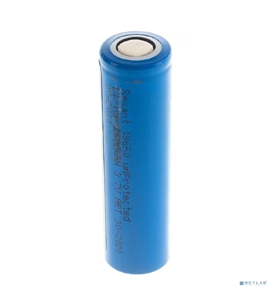 Портативный аккумулятор Rexant 18650 protected с защитой Li-ion 2800 mAH 3.7 В