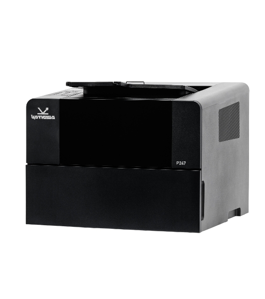 Принтер лазерный Катюша P247ep-pp, 47 стр/мин А4 Ч/Б, 1200 dpi. Ethernet, USB,USB-host, Wi-Fi. 2,2' РЕЕСТР