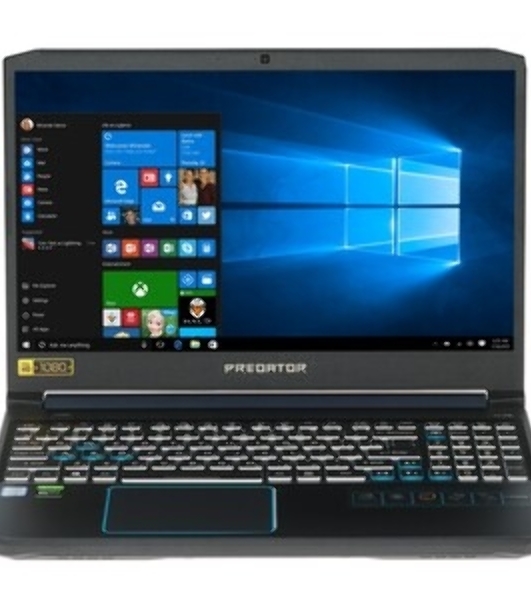 Клавиатура для ноутбука Acer Predator Helios 300 PH315-52 черная с белой подсветкой