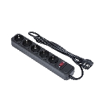 Сетевой фильтр ExeGate EX279181RUS SP-5-10B (5 розеток, 10 м, евровилка, черный), фото 1