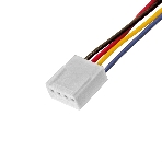 Вентилятор для корпуса ExeGate EX08015B4P-PWM черный, 80 мм, 2500 об/мин, 25 дБ, 4 pin, фото4