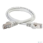 Коммутационный шнур (патч-корд) ITK PC01-C5EFL-1M, cat.5e FTP, LSZH, 1м, серый, фото2