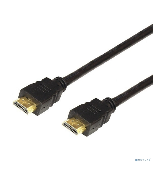Кабель Rexant HDMI - HDMI 1.4, 20 м, Gold (PVC пакет)