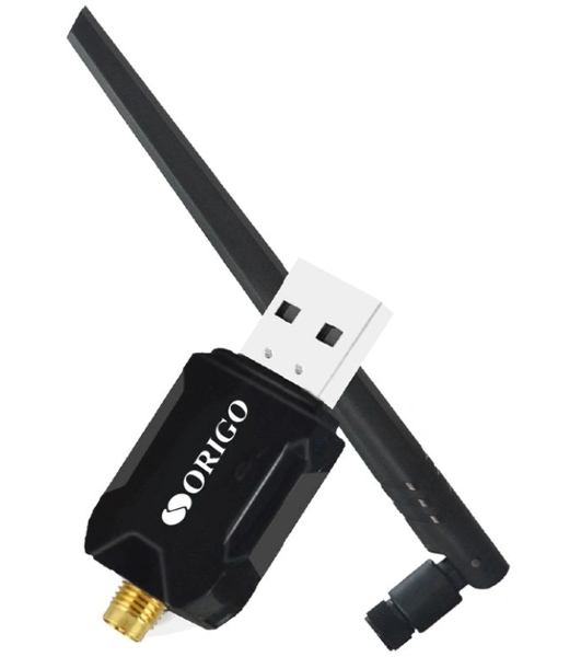 Сетевой адаптер ORIGO OW900A/A1A Wi-Fi 6 AX900 USB 2.0,2.4/5 ГГц, съемная антенна 5 dBi