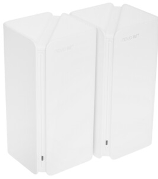 Трехдиапазонная гигабитная Wi-Fi Mesh система Tenda MX21 Pro (2-pack) AXE5700, 2,4/5/6 ГГц, до 5665 Мбит/с, 3x1 Гбит/с