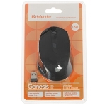 Мышь беспроводная USB OPTICAL WRL GENESIS MM-785 черный 52785 DEFENDER, фото 1