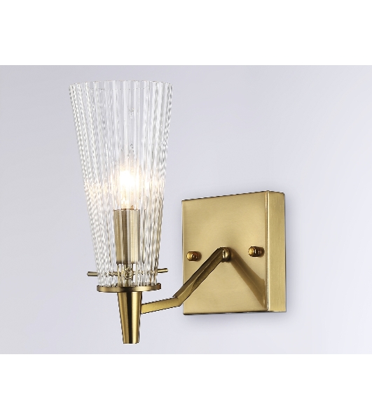 Светильник Ambrella light TR3236 BS/FR латунь/белый матовый E14 max 40W 250*120*210
