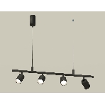 Светильник Ambrella light XB9002130/4 SBK/PSL черный песок/серебро полированное MR16 GU5.3 (С9002, С6313, N6112), фото3