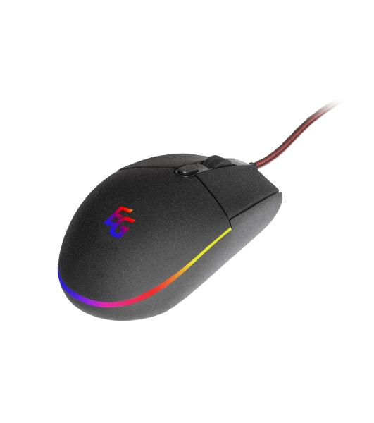 Мышь проводная ExeGate SL-9066 черный, 2400 dpi, USB, кнопки - 6