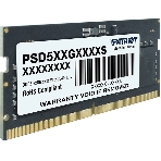 Оперативная память Patriot, DDR5, 8GB (1x8 GB), 4800 MHz, CL40, SO-DIMM, фото12