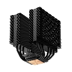 Кулер для процессора PCCooler RT620 BK (250W, 4-pin PWM, 157mm, Al/Cu, 6x6mm, 2x120mm, 73.32CFM, 34.9dBA, 2200RPM, S: 1851/1700/1200/115X, AM5/AM4, black), фото9